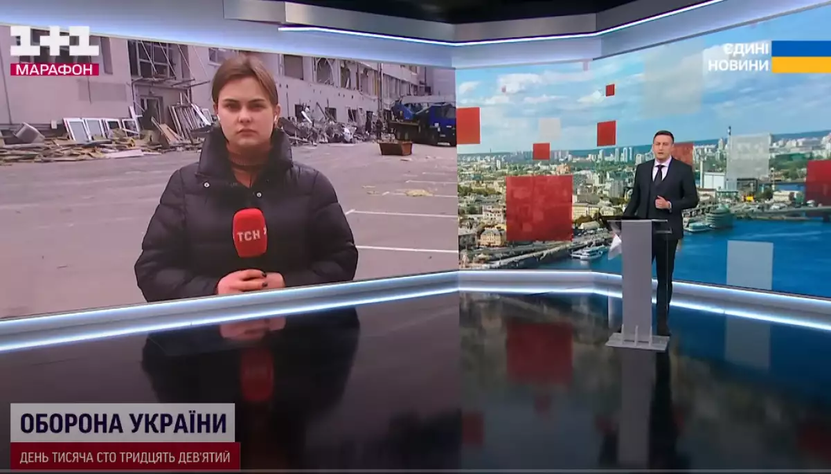Моніторинг телемарафону &laquo;Єдині новини&raquo; й ефіру Першого каналу Суспільного за 7&mdash;9 квітня 2025 року