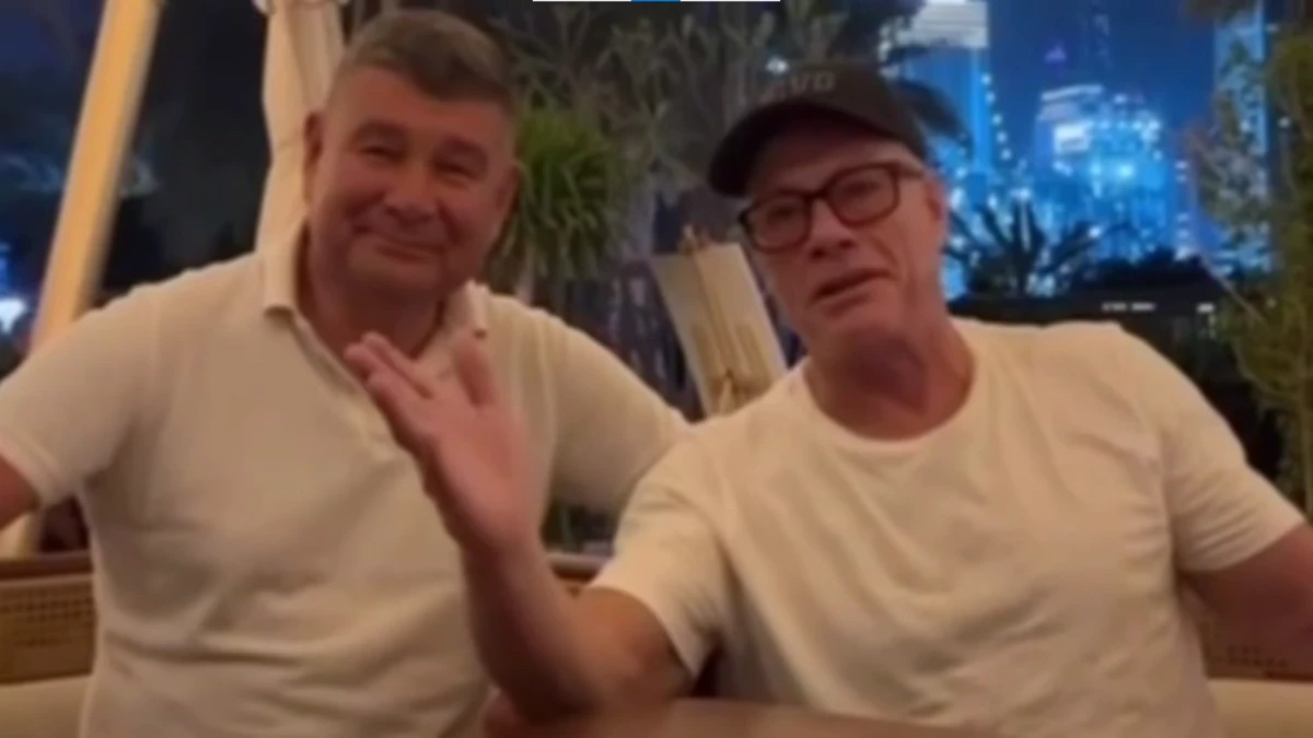 Ван Дамм і Онищенко зізналися в любові до Путіна