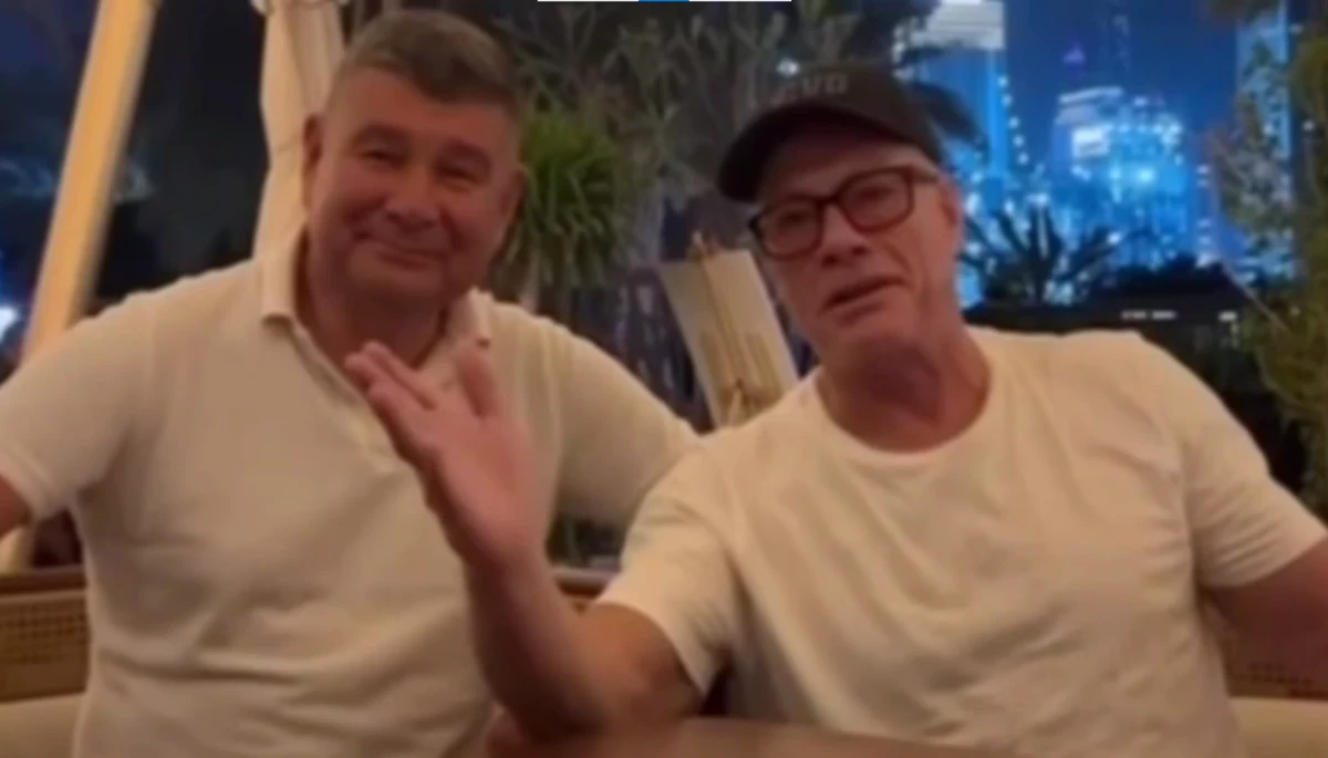 Ван Дамм і Онищенко зізналися в любові до Путіна