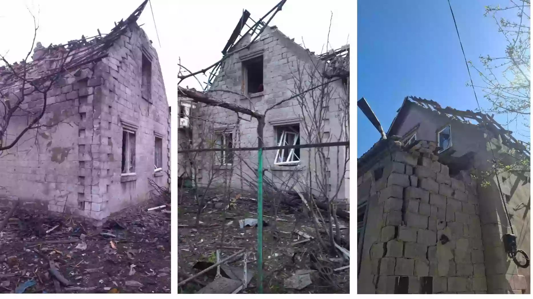 Будинок журналістки каналу Д-1 Ірини Дмитрієвої зруйнований внаслідок російської атаки по Дніпру