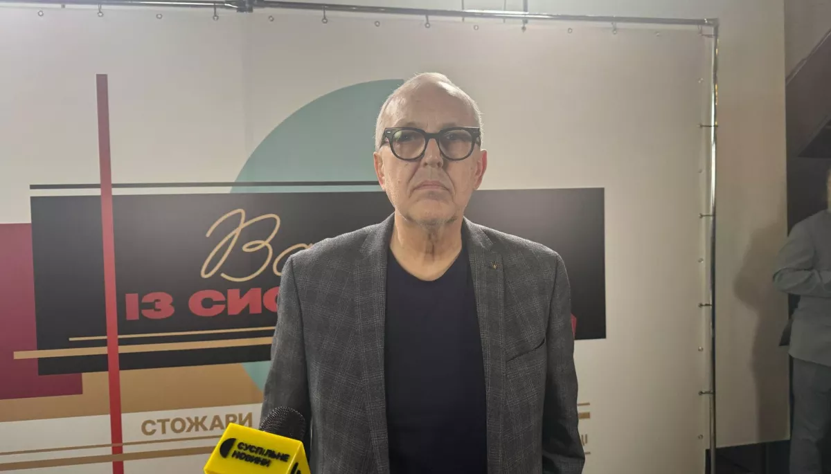 Юрій Макаров після нападу відвідав презентацію фільму «Вальс із системою»