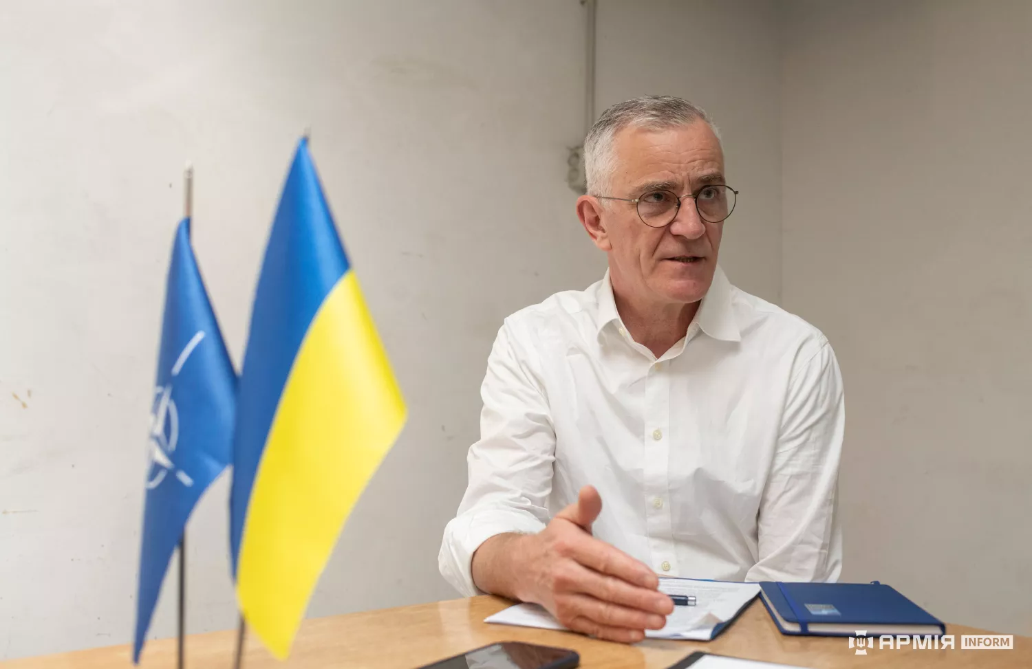 Пірс Казалет: &laquo;Головний меседж НАТО &mdash; ми прагнемо досягнення сталого миру в Україні&raquo;