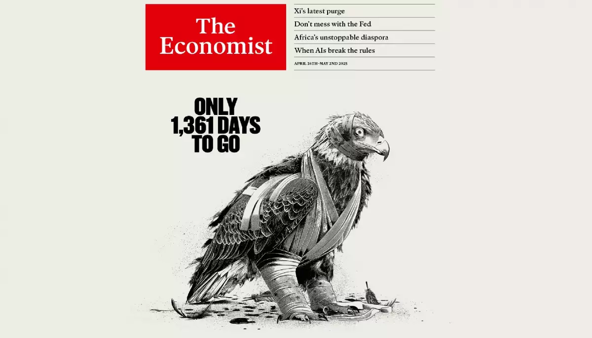 Журнал The Economist присвятив обкладинку першим 100 дням президентства Дональда Трампа