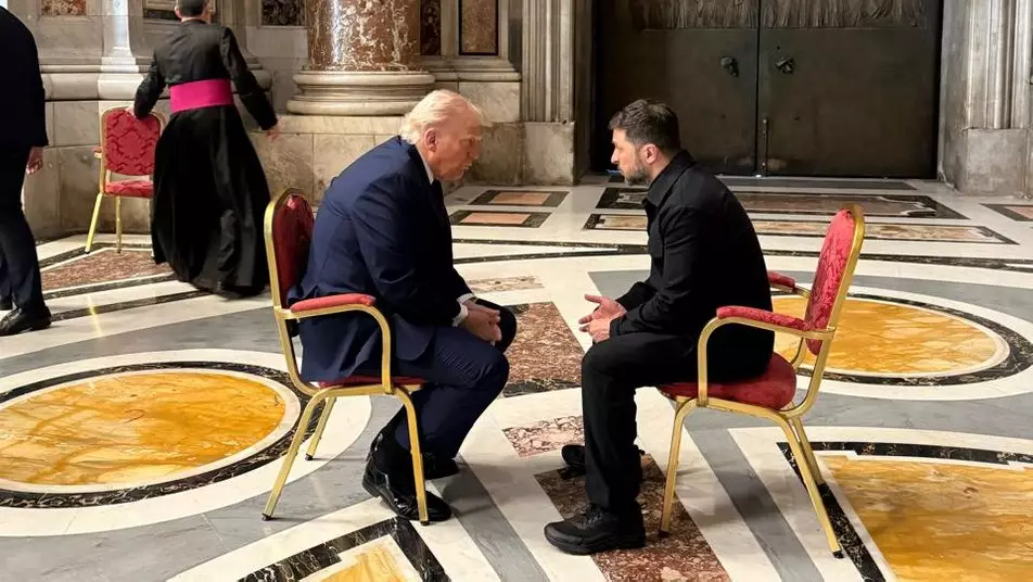 Зеленський назвав &laquo;хорошою&raquo; свою зустріч з Трампом у Ватикані