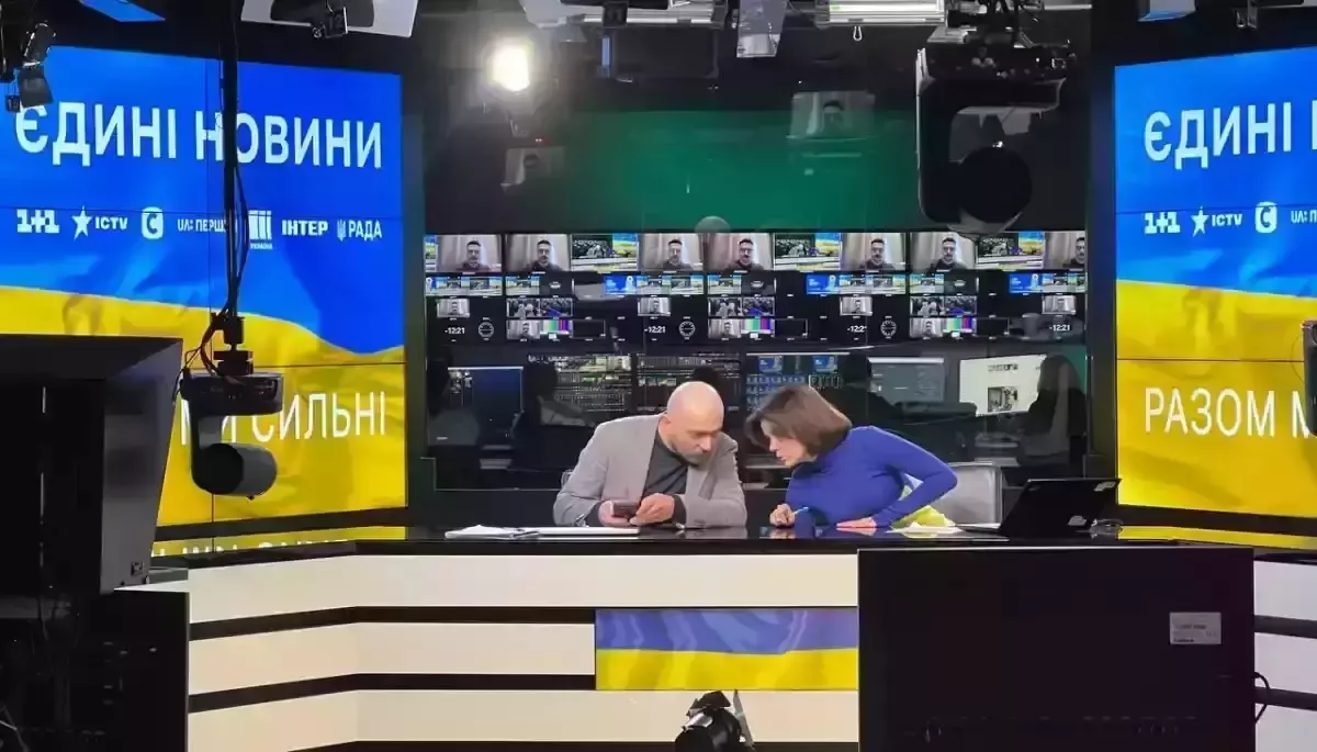 Представники «Слуги народу» домінували в ефірі телемарафону протягом 23—25 квітня, — моніторинг