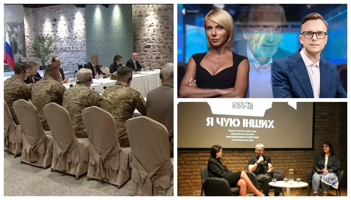 Чи потрібні нам токшоу, як остаточно не розлюднитися і що вигадує пропаганда про перемовини в Стамбулі