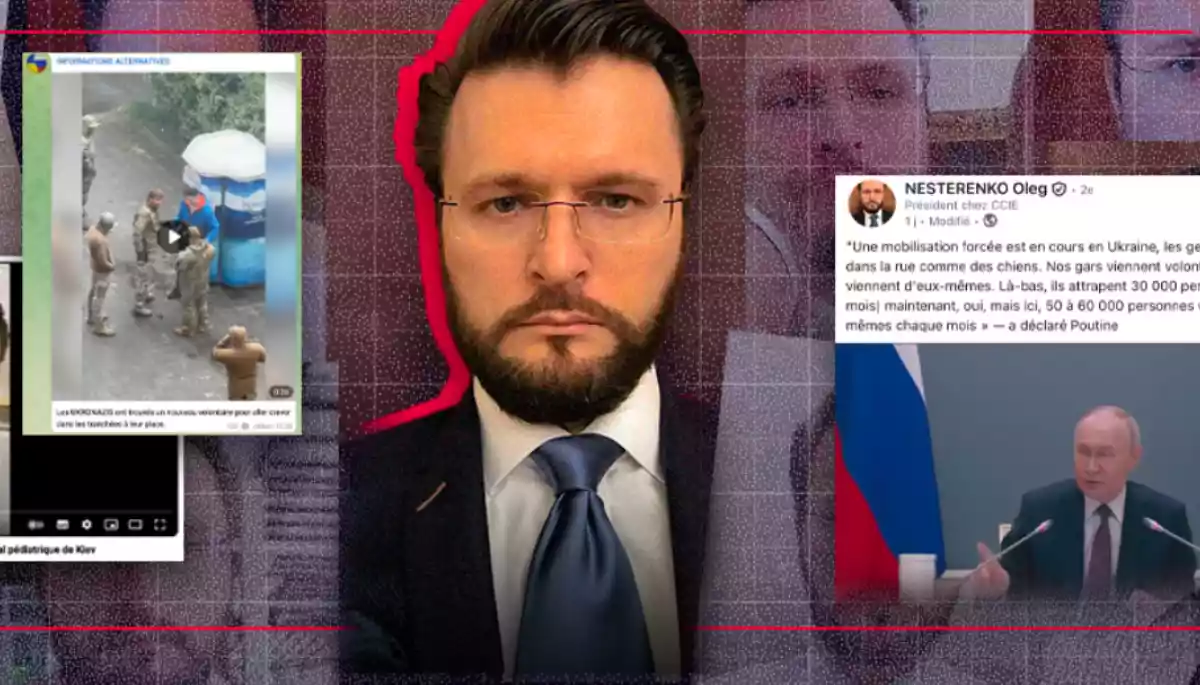 RSF зробили розслідування про росіянина Олега Нестеренка, який поширює дезінформацію в медіа Африки під прикриттям «експерта»