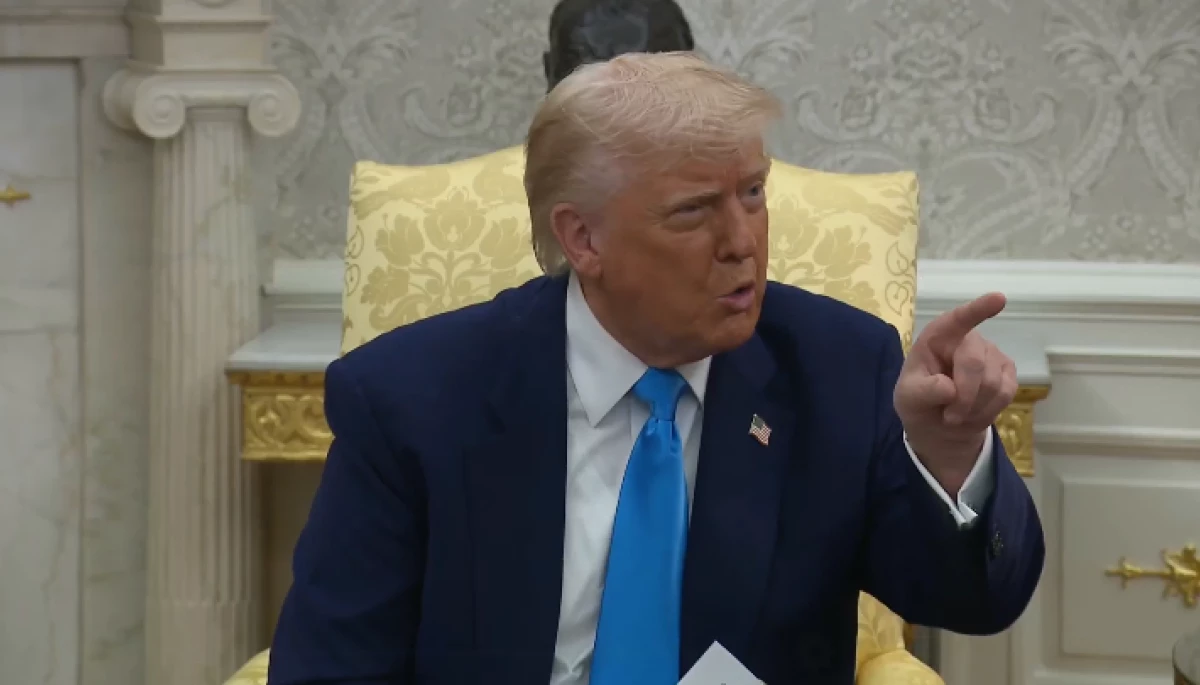 Трамп розсердився на журналіста NBC News після запитання про літак від Катару