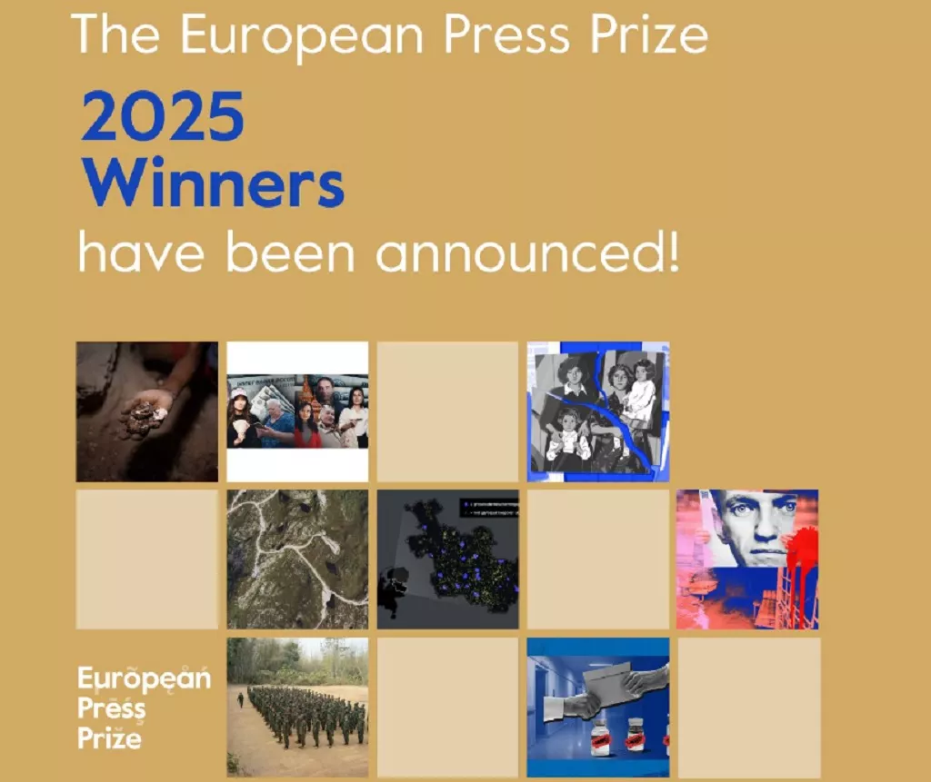 Оголосили переможців премії European Press Prize 2025