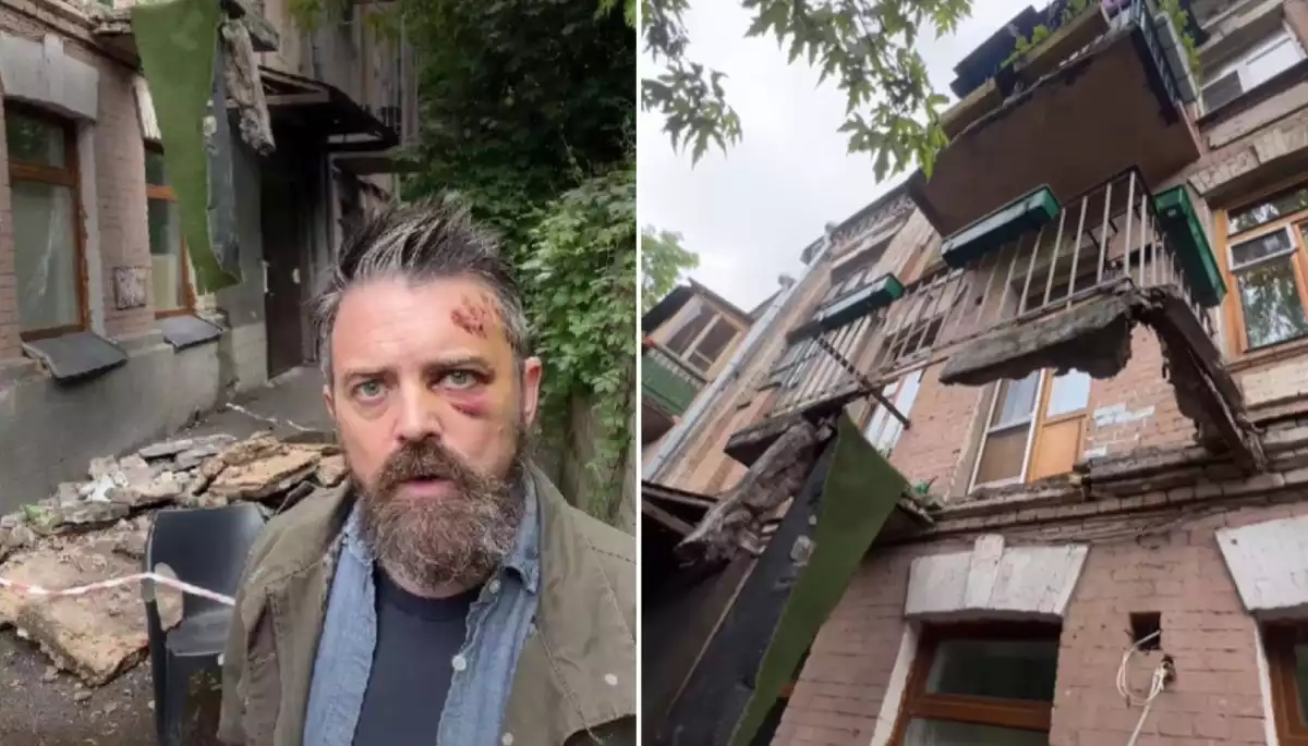 Американський журналіст зазнав травм унаслідок обвалу балкона в Києві