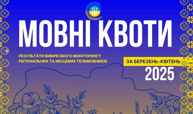 Нацрада  перевірила мовні квоти на радіо й телебаченні і не знайшла порушень