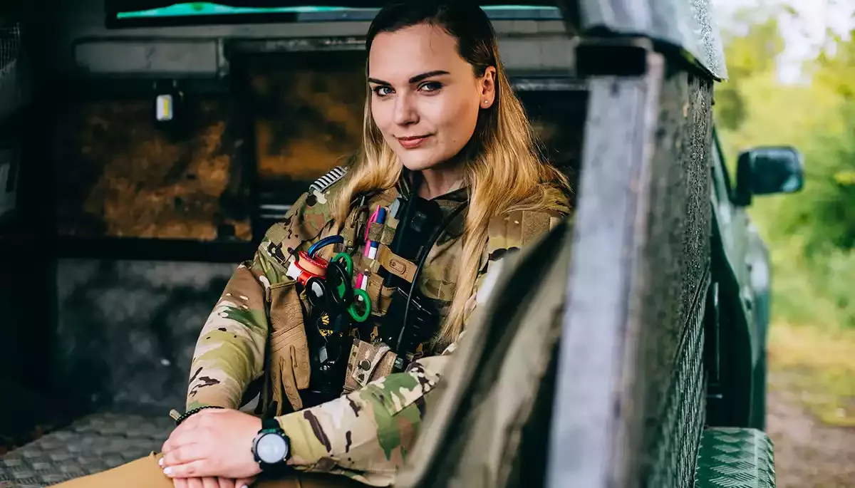 У Києві відбулася хвилина мовчання пам'яті журналістки і парамедикині Ірини Цибух