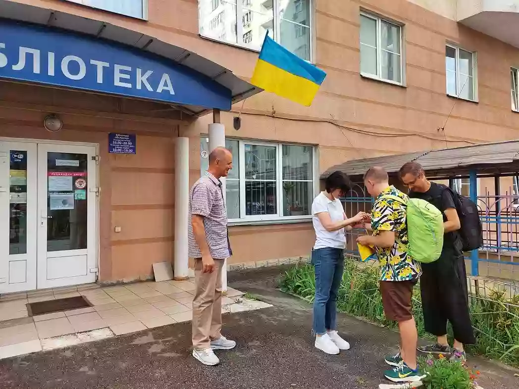 У Києві внаслідок російського обстрілу пошкоджена бібліотека ім. Г. Сковороди