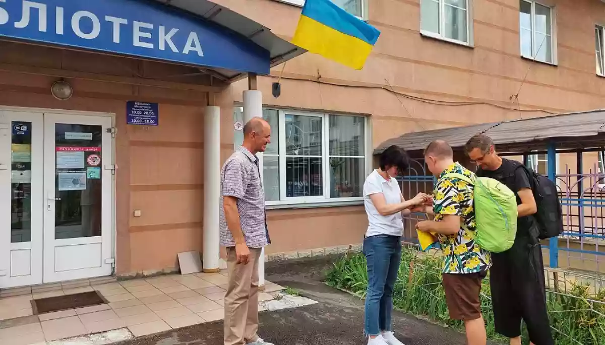 У Києві внаслідок російського обстрілу пошкоджена бібліотека ім. Г. Сковороди