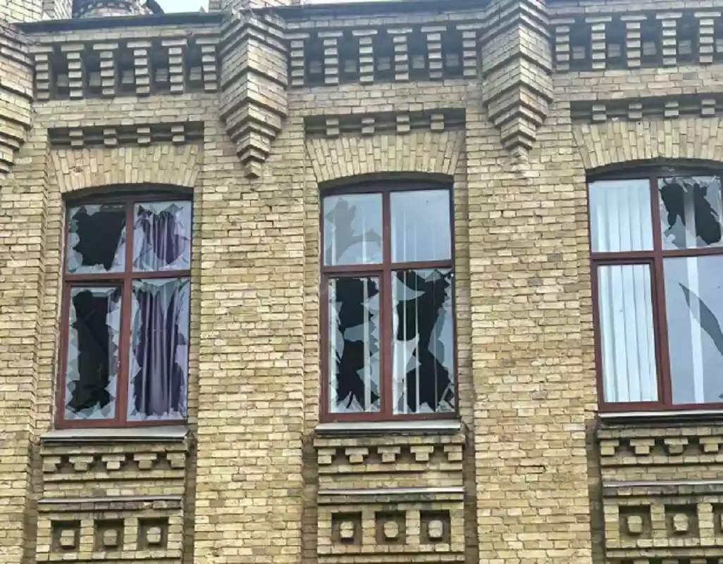 Унаслідок обстрілу Росією Києва було пошкоджено будівлі КПІ