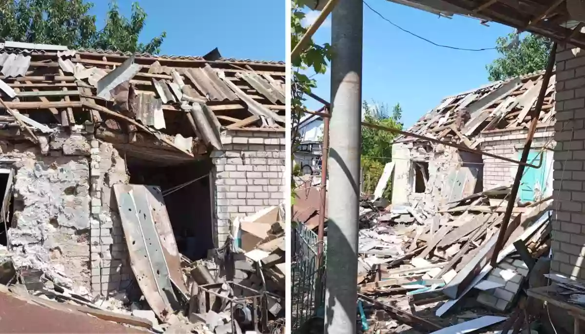 Будинок представника Нацради на Херсонщині Сергія Мовчана пошкоджений унаслідок російської атаки