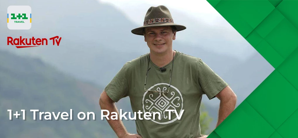 Український FAST-канал «1+1 Travel» тепер доступний на Rakuten TV