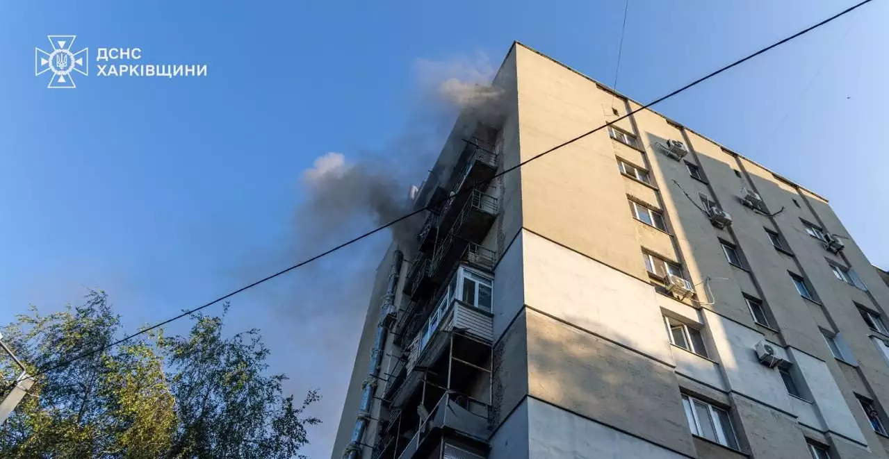 ЦПД: Росіяни поширюють фейк про те, що влучання в житлові будинки Харкова спричинила українська ППО