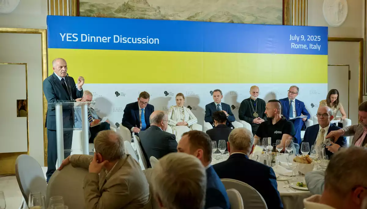 Фонд Віктора Пінчука та YES провели Дискусію "No Security – No Recovery" з нагоди Конференції з відновлення України (URC) в Римі