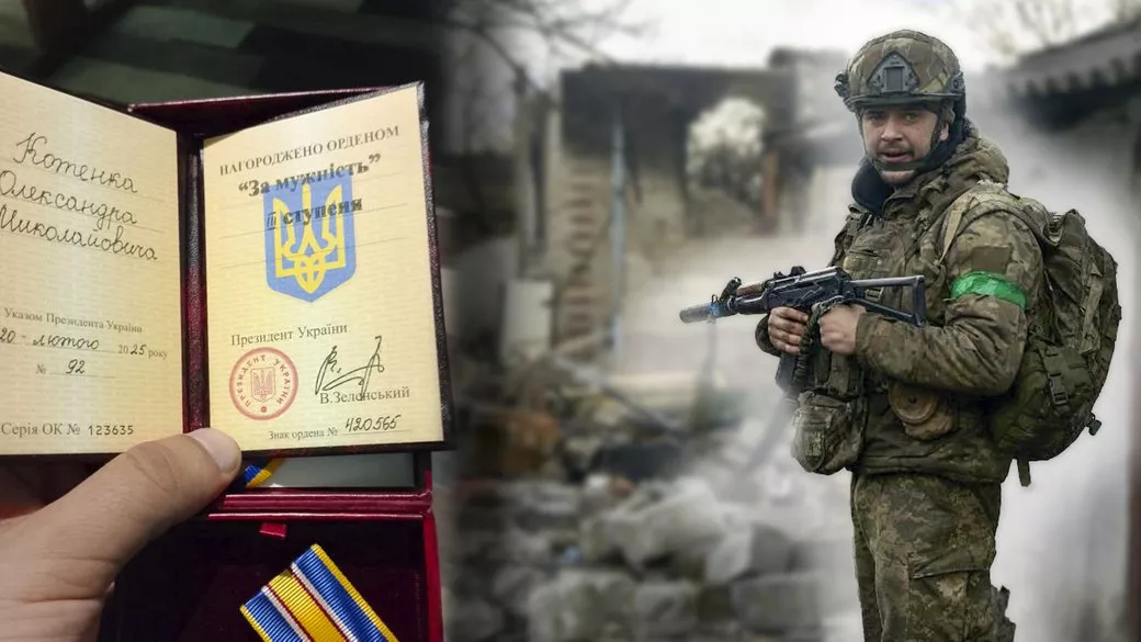 Журналіст «Суспільне Чернігів» Олександр Котенко отримав орден «За мужність» III ступеня