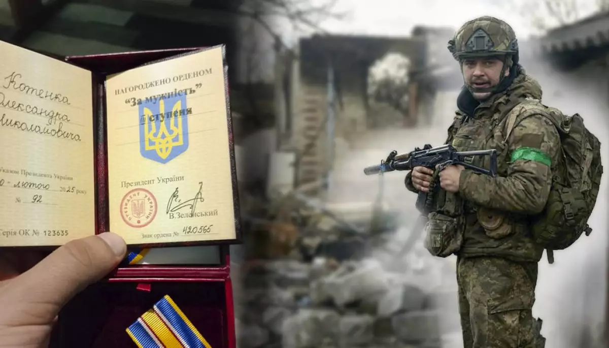 Журналіст «Суспільне Чернігів» Олександр Котенко отримав орден «За мужність» III ступеня