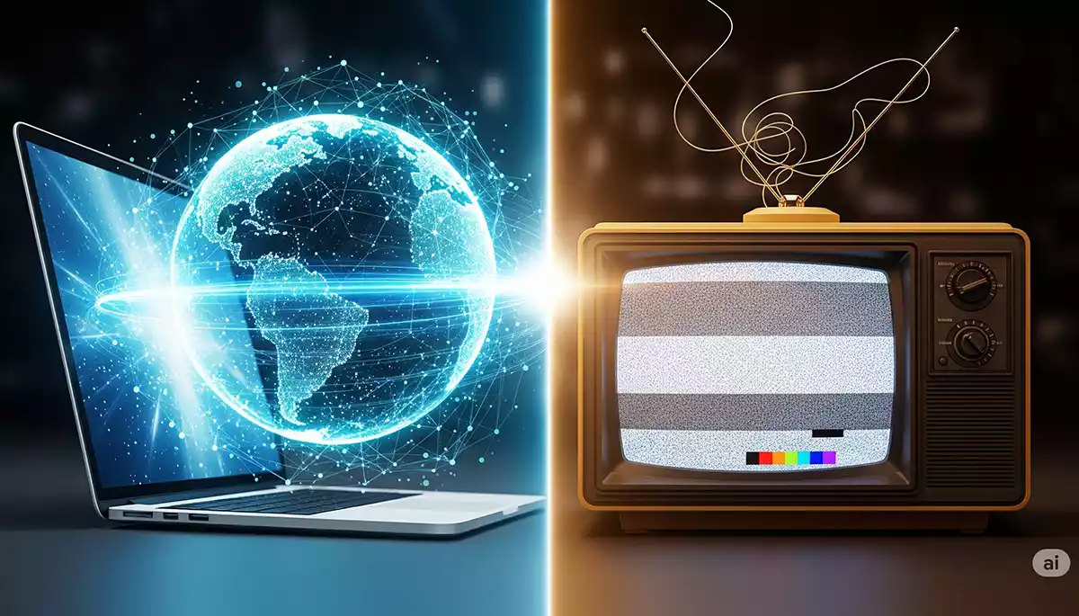 Телебачення як рушій для інтернету