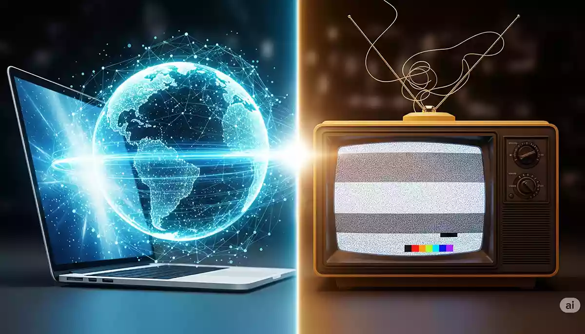 Телебачення як рушій для інтернету