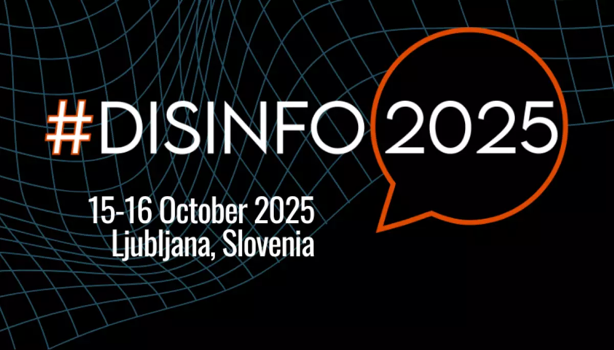 До 30 вересня триває реєстрація на міжнародну конференцію #Disinfo2025 у Словенії