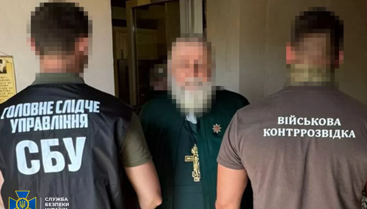 У Запоріжжі СБУ викрила агентурну мережу російської розвідки, яку координував священник УПЦ МП