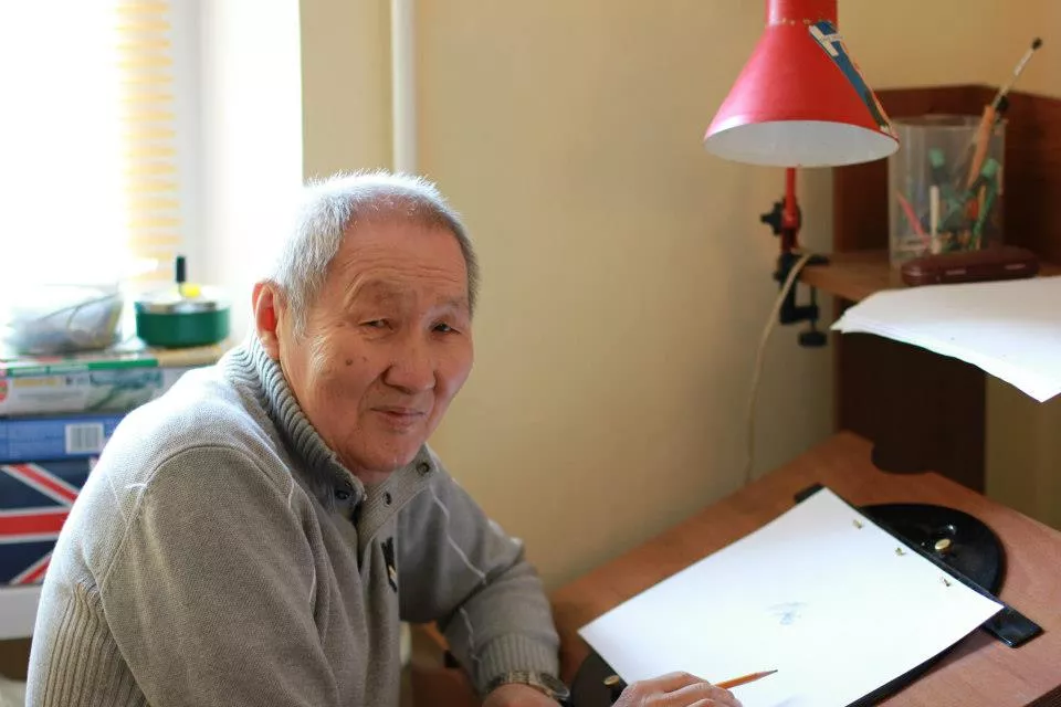 У віці 90 років помер художник-аніматор Радна Сахалтуєв
