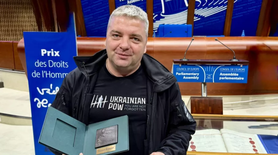 Правозахисник і журналіст Максим Буткевич здобув премію імені Вацлава Гавела