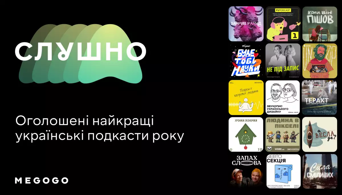 Оголосили переможців щорічної премії подкастів &laquo;Слушно-2025&raquo;