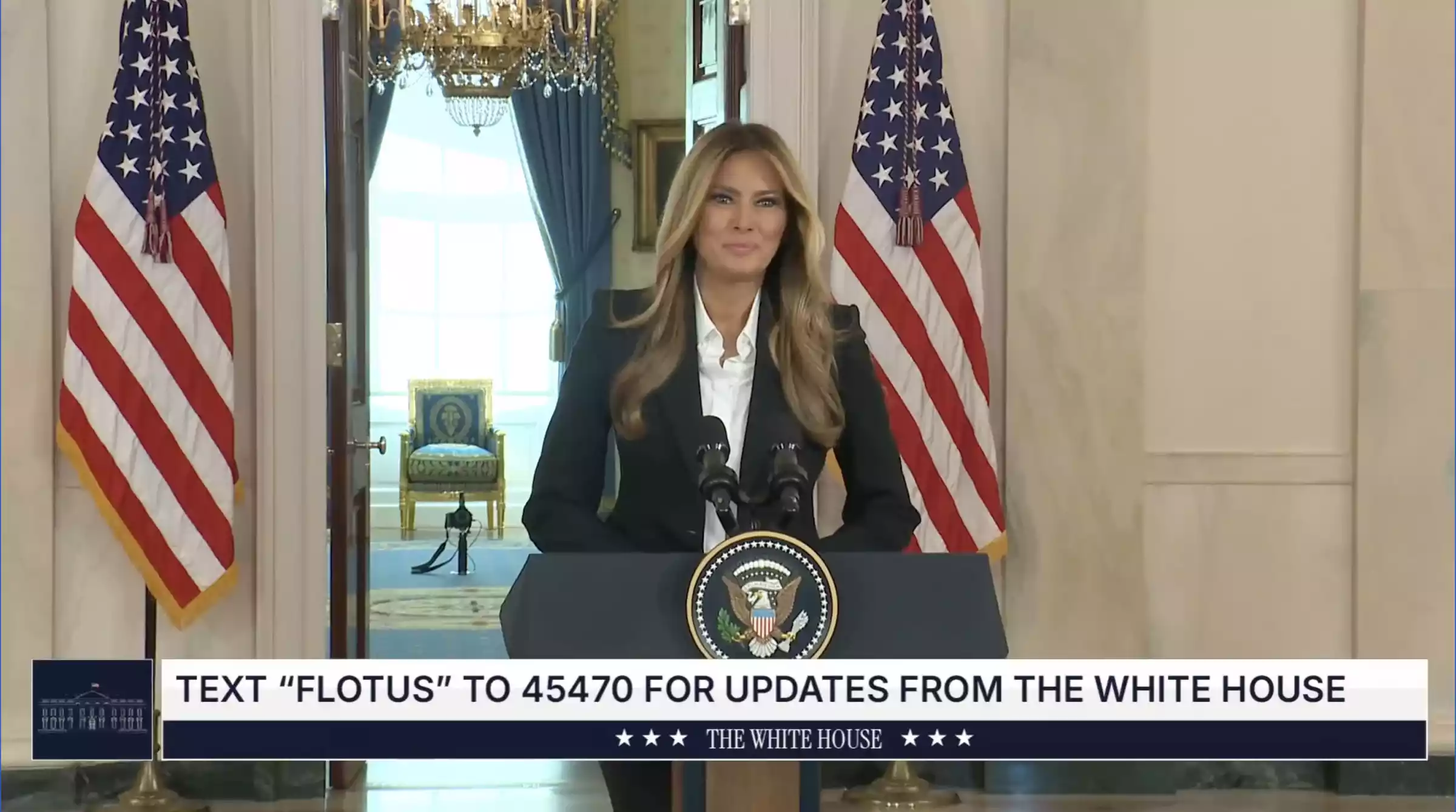 Меланія Трамп розповіла, що має «відкритий канал звʼязку» з Путіним щодо українських дітей