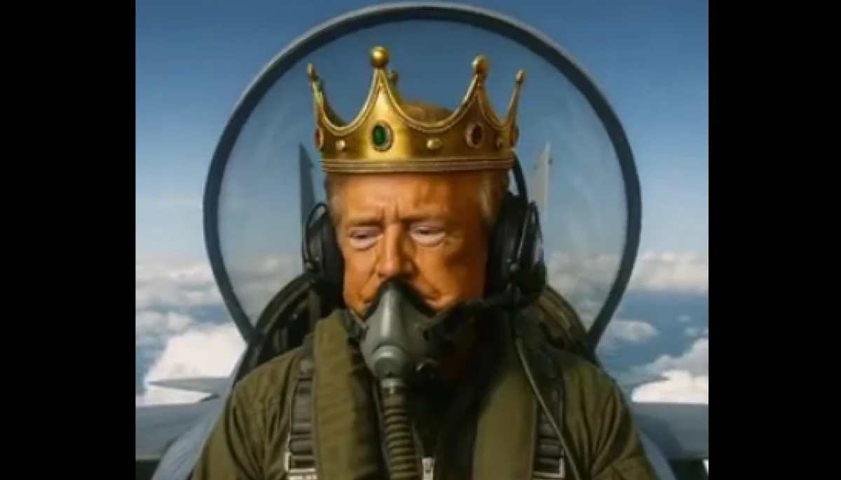 Трамп відповів на масові протести ШІ-відео, де він поливає людей брудом