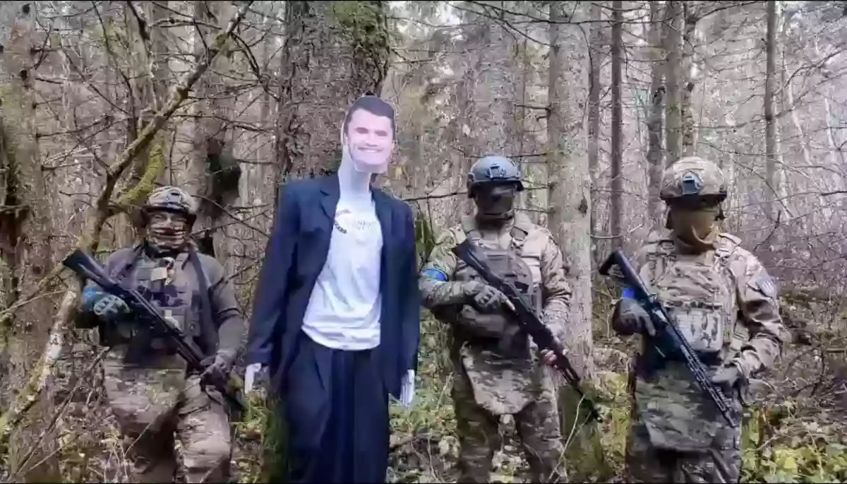 BBC: відео, на якому «українські військові» погрожують вдові Чарлі Кірка, створила російська група Storm-1516