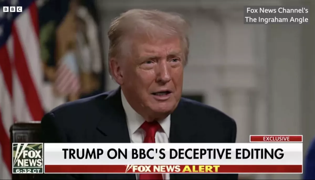 Трамп сказав, що «зобовʼязаний» подати до суду на BBC через редагування його промови