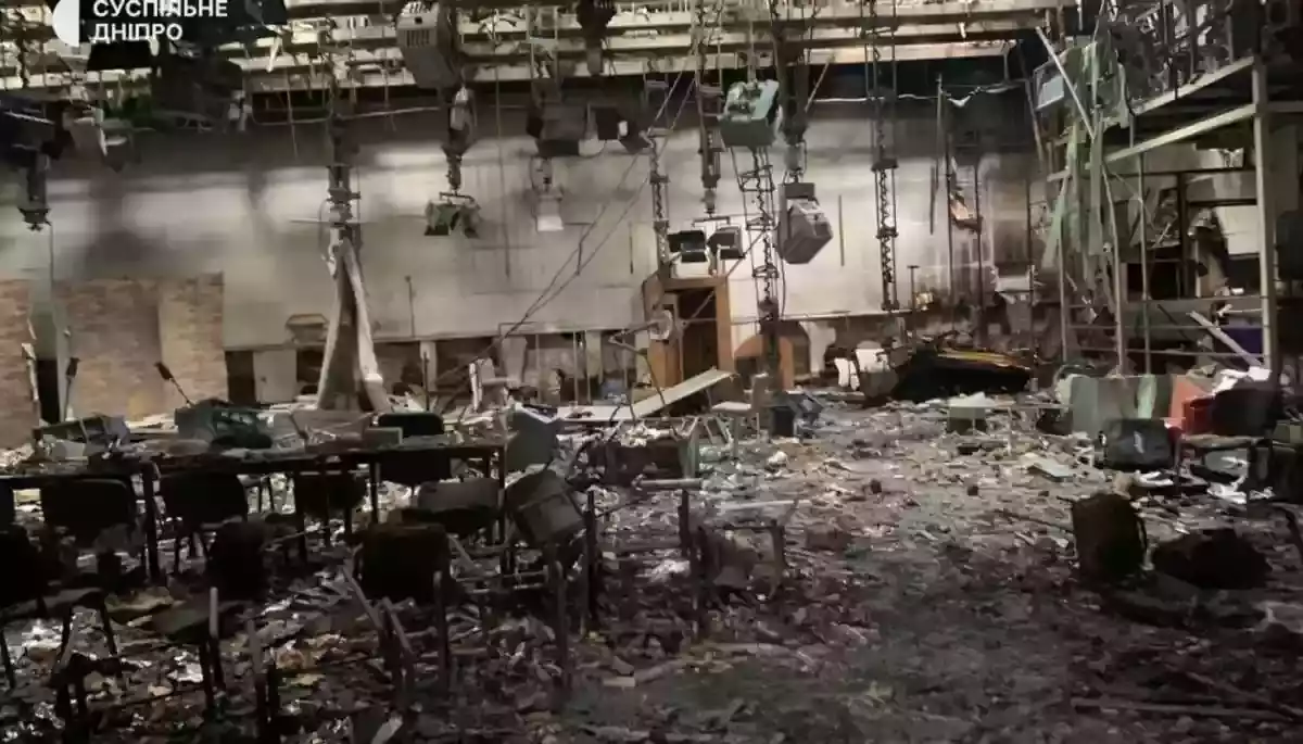 «Репортери без кордонів» вважають російську атаку на «Суспільне Дніпро» і телевежу воєнним злочином