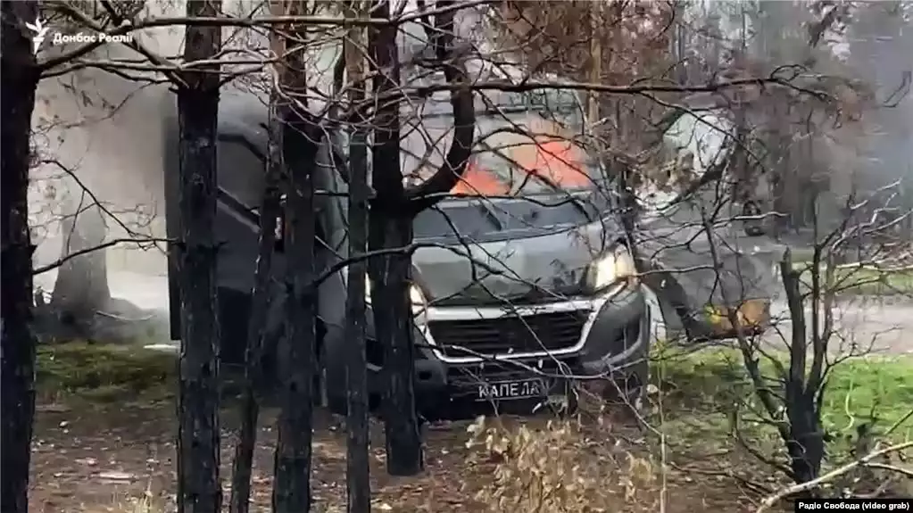 Російський дрон атакував евакуаційне авто, в якому був журналіст «Донбас Реалії» Сергій Горбатенко