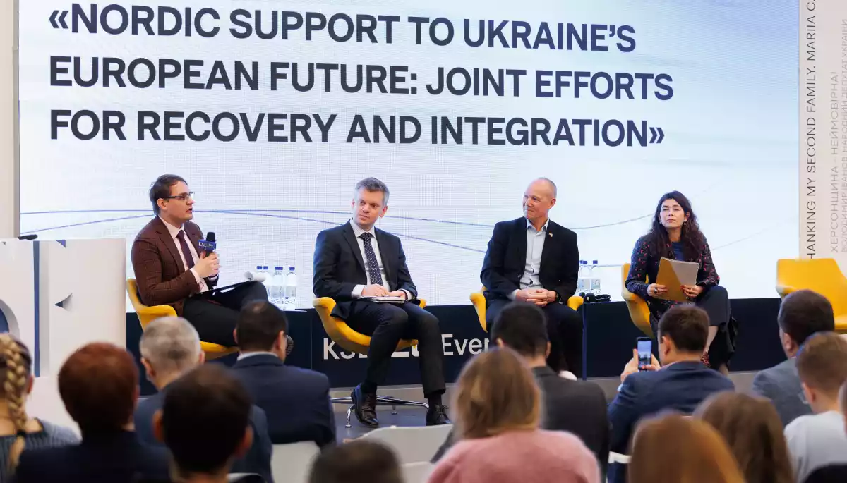 Нордична підтримка України: у KSE відбулася міжнародна конференція про відновлення, стійкість та євроінтеграцію