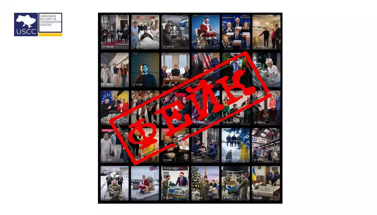 Англомовні тікток-канали поширюють фейковий контент про Україну з використанням ШІ-анімації, — УЦБС