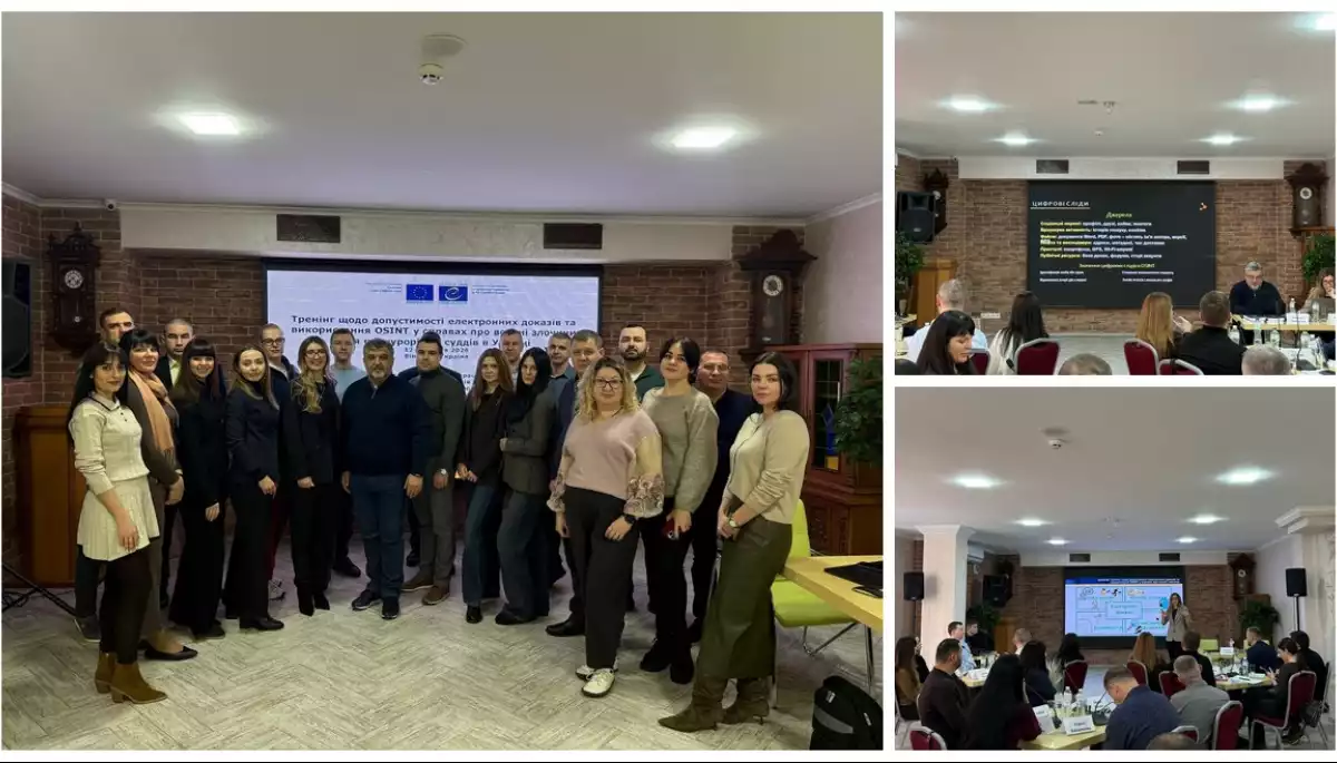 Рада Європи оголошує набір учасників на практичний тренінг з використання OSINT у пошуку та фіксації електронних доказів воєнних злочинів