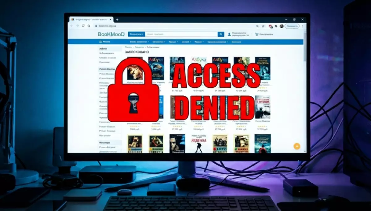 В Україні повторно заблокували інтернет-магазин «BookMood», який продавав російські книги