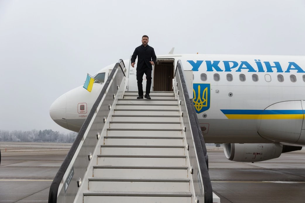 Зеленський прибув до Швейцарії для участі у Всесвітньому економічному форумі