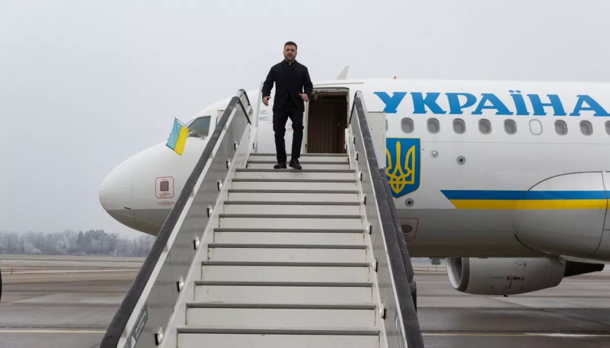 Зеленський прибув до Швейцарії для участі у Всесвітньому економічному форумі