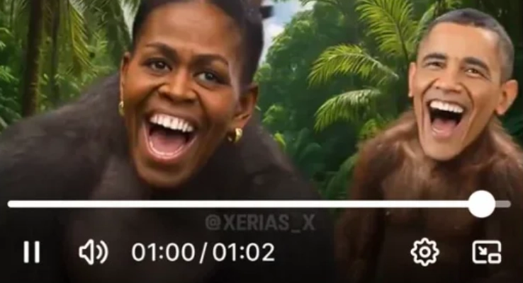 Трамп видалив обурливе відео про подружжя Обам, але  не вибачатиметься