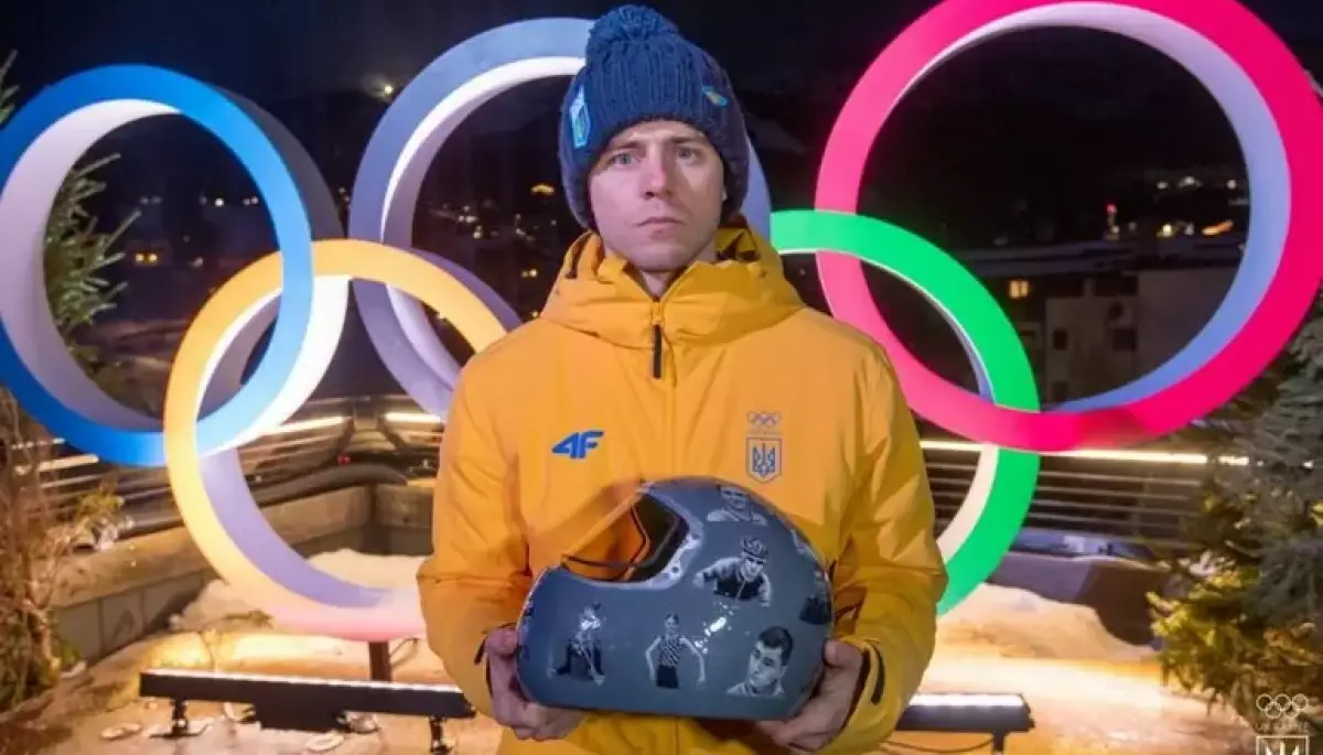 Українського скелетоніста дискваліфікували перед заїздом на Олімпіаді через шолом з портретами загиблих спортсменів