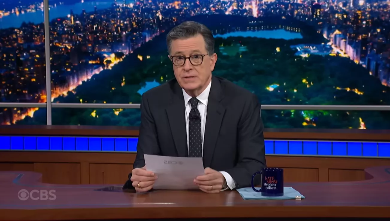 Стівен Кольбер заявив про зрив його інтерв'ю з кандидатом до Сенату на CBS через обмеження з боку Комісії зв’язку США