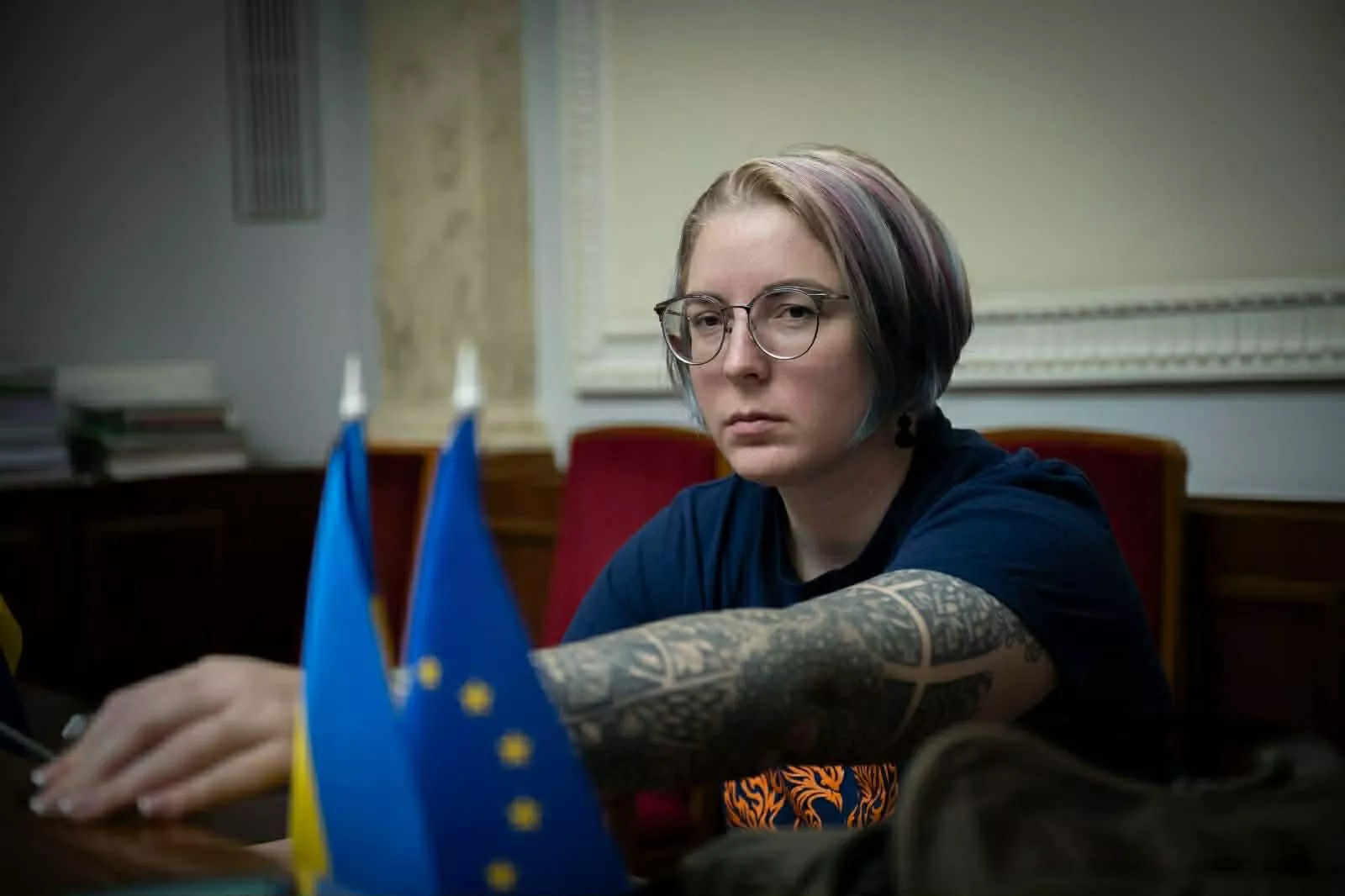 Командирка &laquo;Госпітальєрів&raquo; звернеться до поліції, СБУ та РНБО щодо погроз журналістці Худецькій