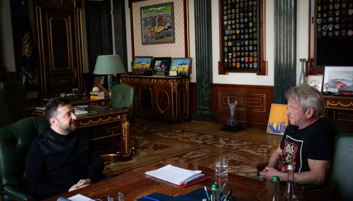 Володимир Зеленський зустрівся з Шоном Пенном