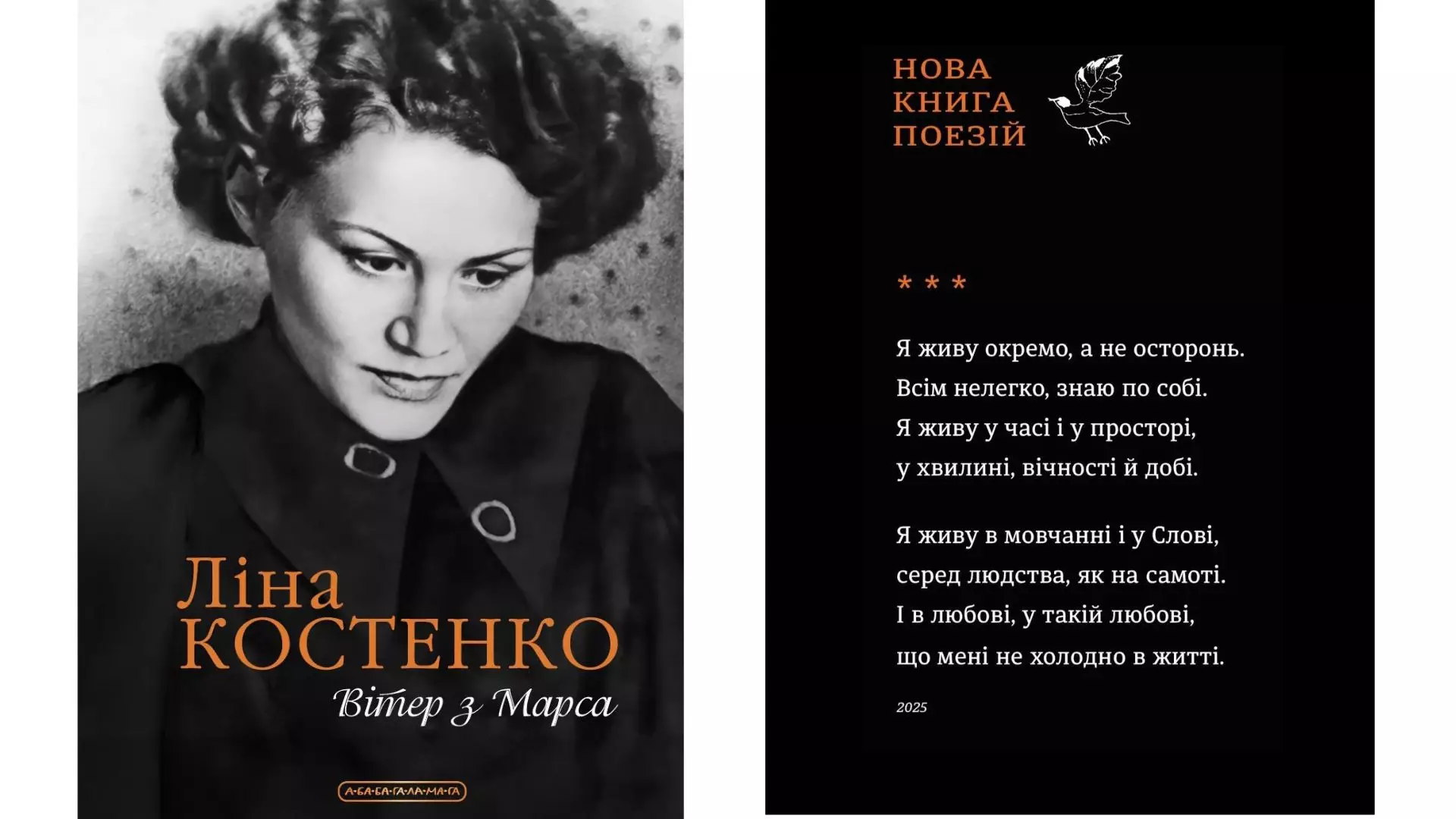 &laquo;Вітер з Марса&raquo;: нова збірка поезій Ліни Костенко вийде друком у квітні
